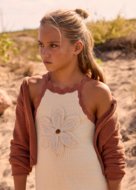 MAYORAL varrukateta kleit, bone, 6.911-34, 157  cm