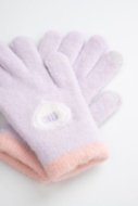 COCCODRILLO kindad ACCESSORIES WINTER GIRL, violett, ZC5360310AWG-016-L, L cm