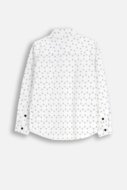 COCCODRILLO pikkade varrukatega särk BACK TO SCHOOL BOY, valge, WC5136101BSB-001-164, 164 cm