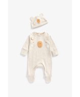 MOTHERCARE pükskostüüm + müts, BB766