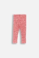 COCCODRILLO leggings HEARTS GIRL NEWBORN, coral, ZC4122101HGN-025-086, 86 cm