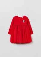 OVS GIRL9-36M DRESSES 2H 18-24 RED 001923500