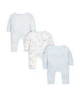 MOTHERCARE footless sleepsuit boy Prem 3 pack premature 1,8kg 854348