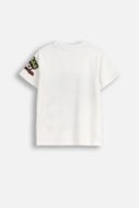 COCCODRILLO t-särk SPORTS BOY KIDS, valge, cm