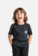 COCCODRILLO t-shirt WORLD OF PIXEL BOY KIDS, mustad, ZC4143201WBK-021-122, 122 cm