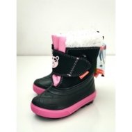 DEMAR talvesaapad BEAR, mustad/roosad, 1507, 22-23