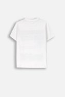 COCCODRILLO t-shirt WORLD OF PIXEL BOY JUNIOR, valged, ZC4143203WBJ-001-164, 164 cm