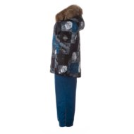 HUPPA Komplekt Winter Petrol Pattern/ Petrol 41480030-02066