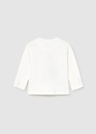 MAYORAL pikkade varrukatega t-särk, cream, 2.070-65