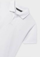 MAYORAL lühikeste varrukatega polo särk, white, 890-72, 157  cm
