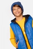 COCCODRILLO kahepoolne vest OUTERWEAR BOY KIDS, sinine, ZC3178502OBK-014