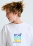 MAYORAL lühikeste varrukatega t-särk, white lemo, 6.036-29, 157  cm