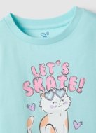 OVS lühikeste varrukatega t-särk, 104 cm, 002575719