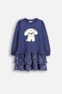 COCCODRILLO kleit FROSTING PUDDLE GIRL KIDS, sinine, cm