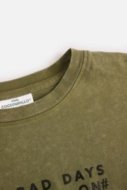 COCCODRILLO t-shirt GRUNGE SWAMP BOY JUNIOR, rohelised, ZC4143101GBJ-011-164, 164 cm