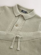 NEXT lühikeste varrukatega polo särk + lühikesed püksid, V00848, 104 cm