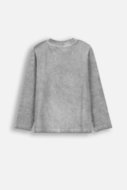 COCCODRILLO long sleeved t-shirt ACADEMY BOY JUNIOR, graphite, ZC4143102ABJ-020-152, 152 cm
