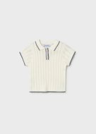MAYORAL lühikeste varrukatega polo särk, natural, 1.104-26, 92  cm