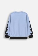 COCCODRILLO t-shirt WORLD OF PIXEL BOY JUNIOR, sinised, ZC4143101WBJ-014-164, 164 cm