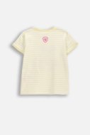 COCCODRILLO lühikeste varrukatega t-särk, kollased, WC6143202LGD-004-092