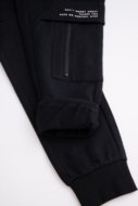 COCCODRILLO joggers GRUNGE SWAMP BOY JUNIOR, mustad, ZC4120104GBJ-021-164, 164 cm