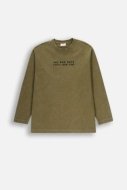 COCCODRILLO t-shirt GRUNGE SWAMP BOY JUNIOR, rohelised, ZC4143101GBJ-011-164, 164 cm