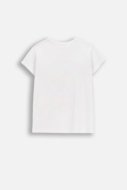 COCCODRILLO lühikeste varrukatega t-särk, valged, WC6143206SGK-001-110, 110 cm