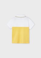 MAYORAL lühikeste varrukatega polo särk 5K, kollased, 3110-85