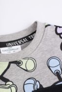 COCCODRILLO sweatshirt WORLD OF PIXEL BOY KIDS, hall, ZC4132101WBK-019-122, 122 cm