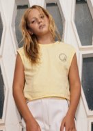 MAYORAL varrukateta t-särk, vanilla, 6.014-93, 157  cm