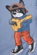 COCCODRILLO t-shirt EVERYDAY BOY A, sinised, ZC4143106VBA-014-152, 152 cm
