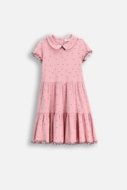 COCCODRILLO lühikeste varrukatega kleit, roosa, WC6129201HGK-007-122, 122 cm