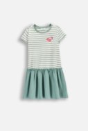 COCCODRILLO lühikeste varrukatega kleit, roheline, WC6129201RGK-011-104, 104 cm