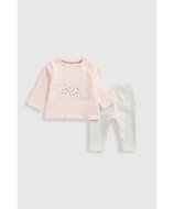 MOTHERCARE pikkade varrukatega t-särk + retuusid, GF531