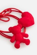 COCCODRILLO juuksekummid ja juukseklambrid, punased, WC6311205PBJ-009-000, 
