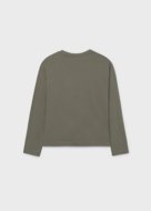 MAYORAL pikkade varrukatega t-särk, olive, 7.005-25, 16 cm