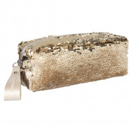 TOPMODEL Pencil Tube Reversible Sequins, GOLD-matt, 10479
