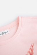 COCCODRILLO t-shirt EVERYDAY GIRL A, roosad, ZC4143102VGA-007-152, 152 cm