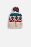COCCODRILLO cap ACCESSORIES WINTER BOY, multicoloured, ZC4364304AWB-022-056, 56 cm