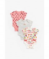 MOTHERCARE lühikeste varrukatega bodi, 3 tk., ZA050