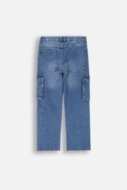 COCCODRILLO joggers JEANS COLLECTION BOY, tumesinised, ZC4123103JCB-015-164, 164 cm