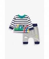 MOTHERCARE pikkade varrukatega t-särk + püksid, BB846