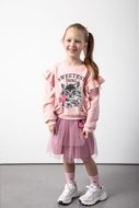 COCCODRILLO hüppaja CRAFT PUNK GIRL KIDS, roosa, ZC5132101CGK-033-110, 110 cm