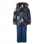 HUPPA Komplekt Winter Petrol Pattern/ Petrol 41480030-02066