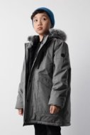 COCCODRILLO jakk OUTERWEAR BOY JUNIOR, hall, ZC5152107OBJ-019-164, 164 cm