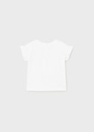 MAYORAL lühikeste varrukatega t-särk 4Q, valged, 1013-29