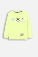 COCCODRILLO t-shirt WORLD OF PIXEL BOY KIDS, lime, ZC4143102WBK-030-122, 122 cm