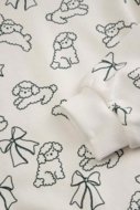 COCCODRILLO t-särgid FROSTING PUDDLE GIRL KIDS, kreemjas, cm