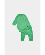 MOTHERCARE pikkade varrukatega bodi + püksid, CB686