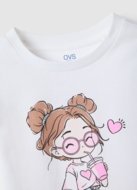 OVS lühikeste varrukatega t-särk, 116 cm, 002575726